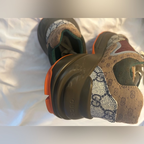 Authentic Gucci GG Rhython sneakers. - Picture 8 of 9